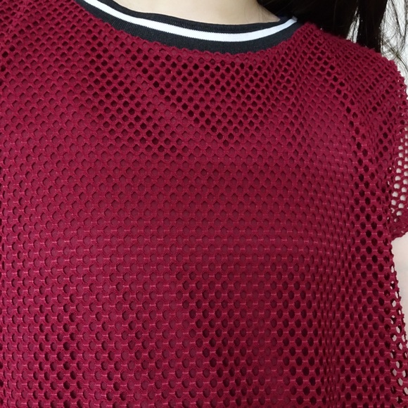 2 for 20$ 👚 CROCHET PATTERN DARK RED T-SHIRT - Picture 3 of 5